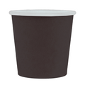 254.50-TERRINA PICCOLA 105 ML (3,5 oz) 210 + 18 PE G/M2 Ø6/4,5x5,8 CM NERO CARTONE (50 u.)