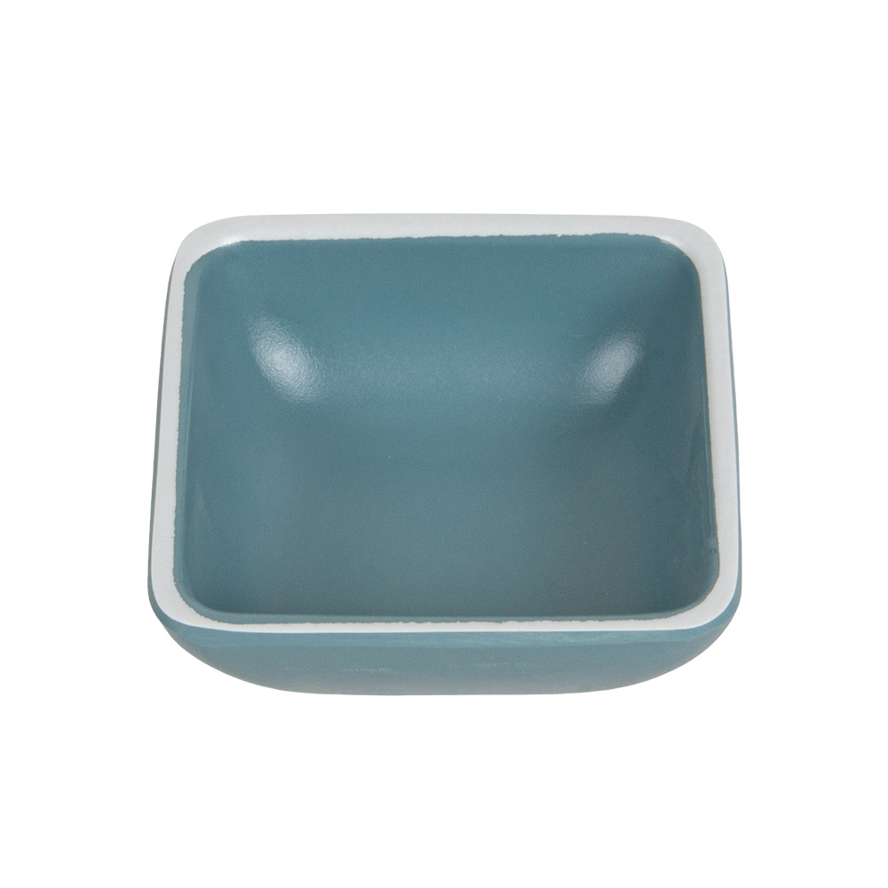 279.39-CIOTOLE ASAMI WARE  7,5x7,5x2,9 CM BLU MELAMINA (1 u.)