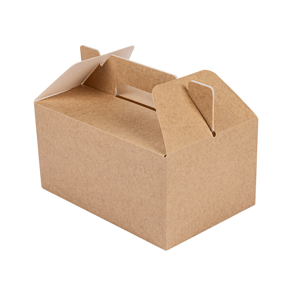 235.09-VALIGIETTE PORTA PRANZO THEPACK  18x12x9 CM NATURALE CARTONE NANO-MICRO (100 u.)