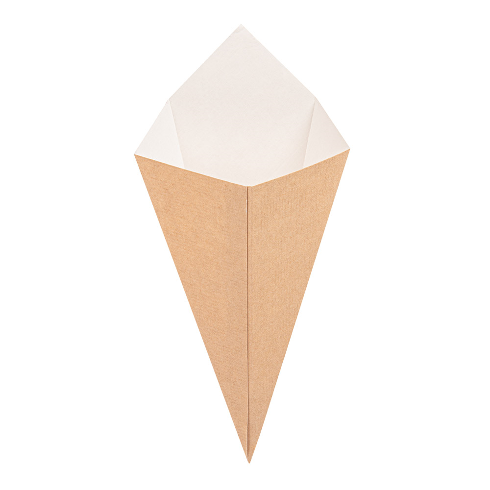 234.44-CONI PER FRITTI 'THEPACK' 100 G 12,8x21,7 CM NATURALE CARTONE NANO-MICRO (200 u.)