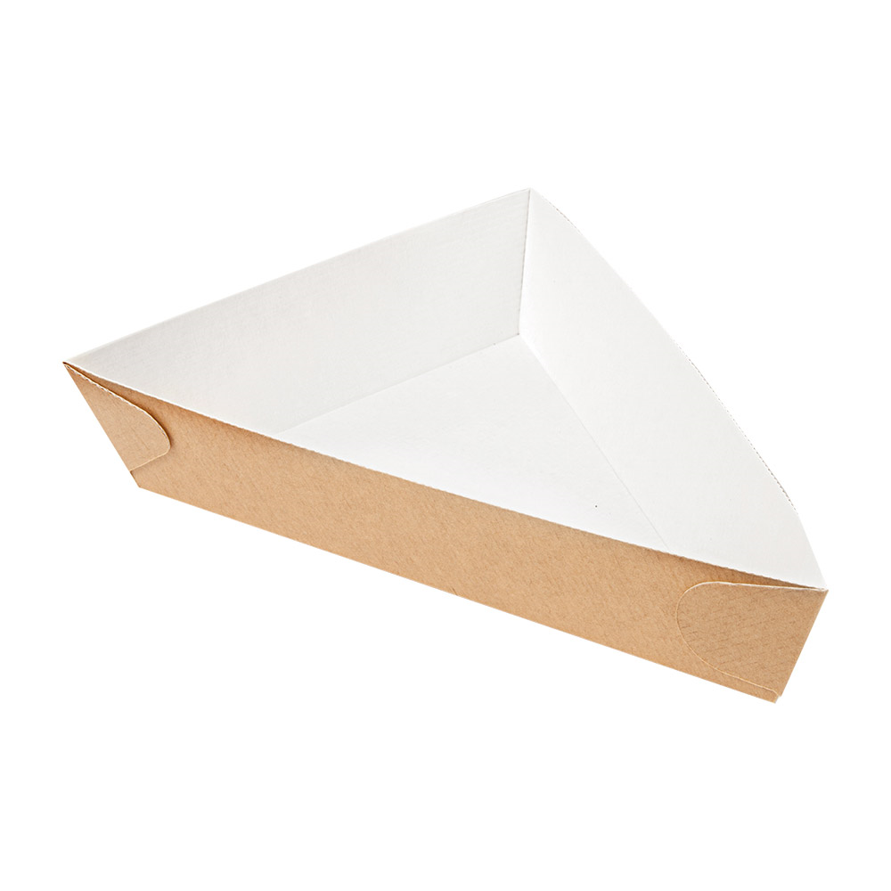 253.09-BARCHETTE TRIANGOLARE 'THEPACK'  14,5x19x3,5 CM NATURALE CARTONE NANO-MICRO (100 u.)