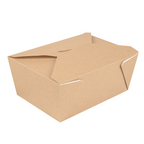 234.66-SCATOLE AMERICANE PER MICROONDE 'THEPACK' 2880 ML 19,6x14x9 CM NATURALE CARTONE NANO-MICRO + PP (50 u.)
