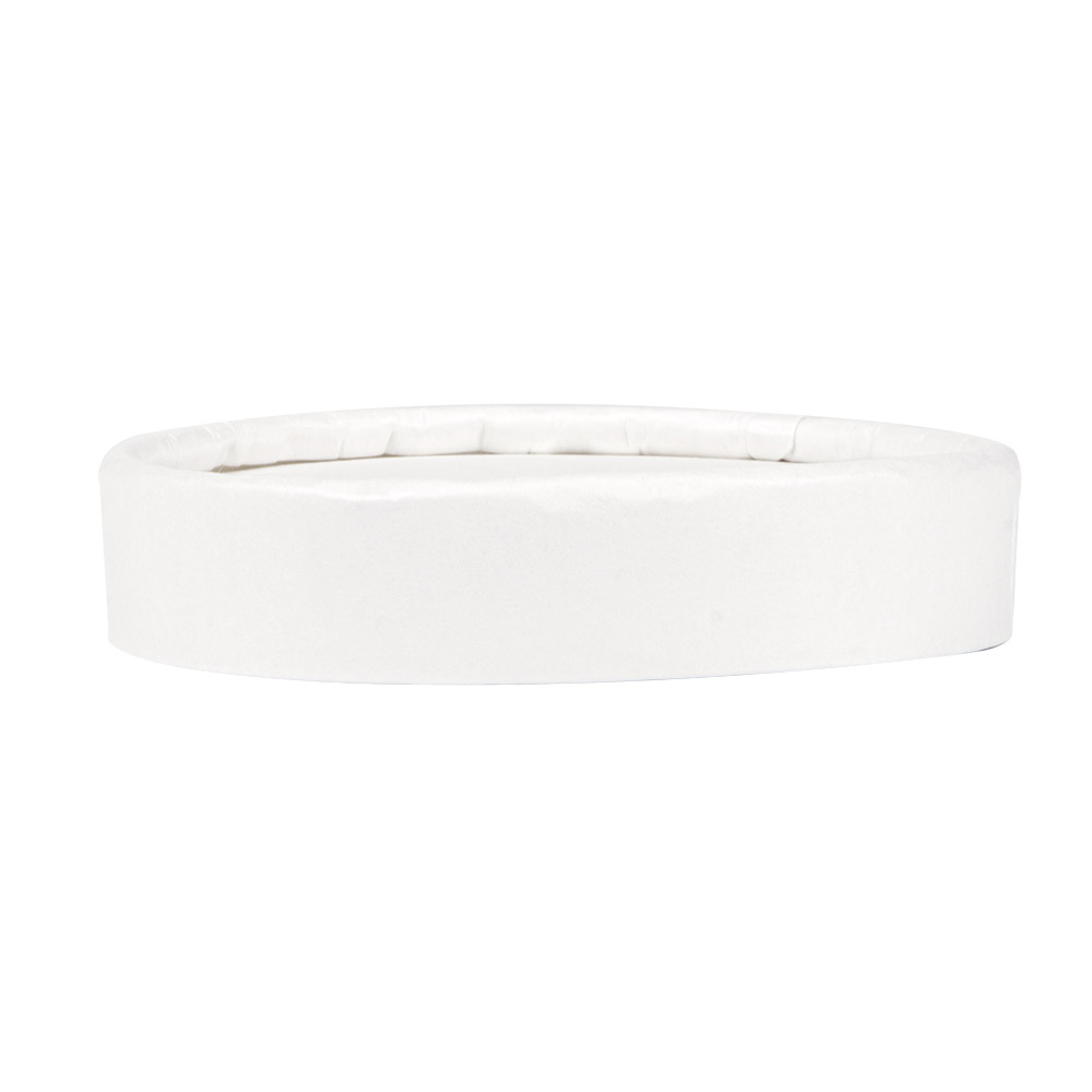 233.27-COPERCHIO TERRINA GELATI 120 ML 280 + 18 PE G/M2 Ø7,7 CM BIANCO CARTONE (50 u.)