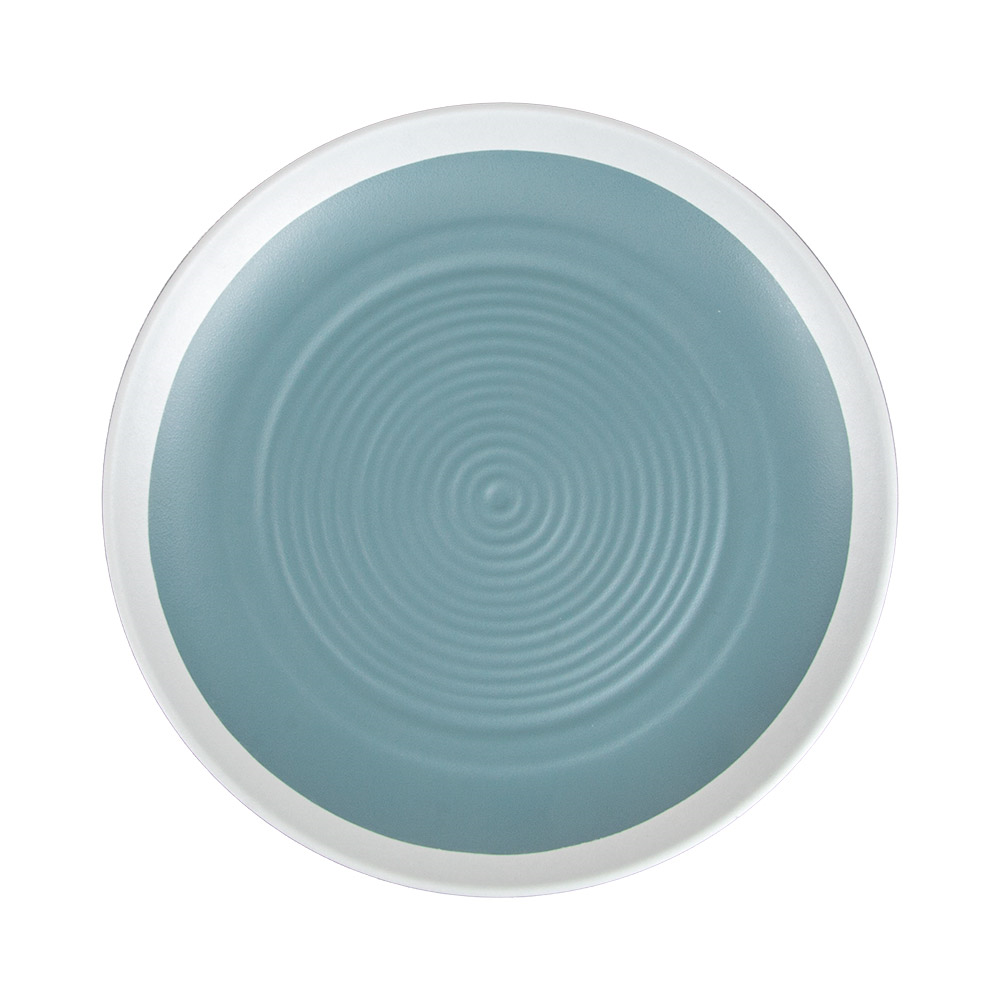 279.33-PIATTI ASAMI WARE  Ø 25,1x2,8 CM BLU MELAMINA (1 u.)