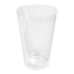 103.67-BICCHIERE INIETTATO 400 ML Ø 8,5/6x13 CM TRASPARENTE PS (50 u.)