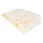 229.12-SACCHETTI CROISSANT ORANGE PAROLE 33 G/M2 14+7x22 CM BIANCO CELLULOSA (500 u.)