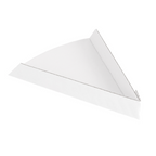 234.73-VASCHETTE TRIANGOLARE PIZZA 'THEPACK'  21x16,5x3,5 CM BIANCO CARTONE NANO-MICRO (200 u.)