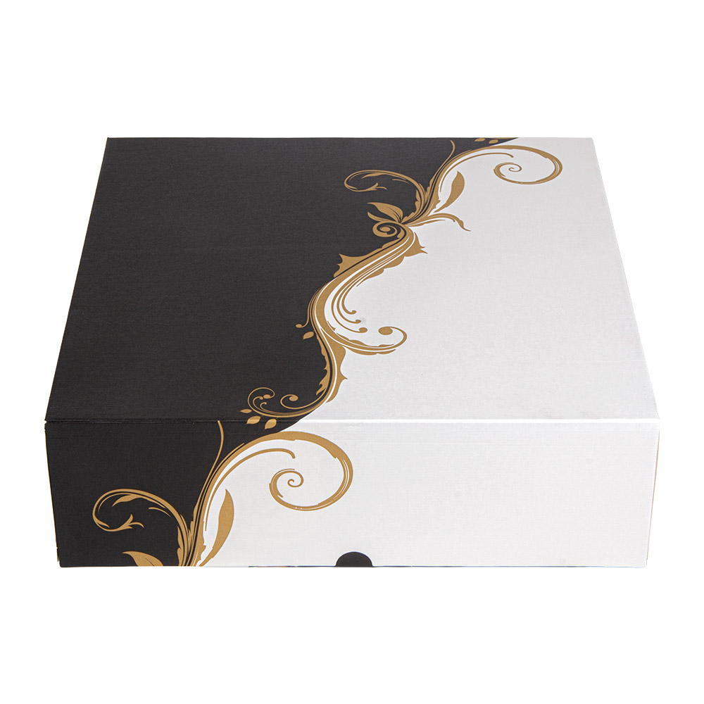 204.68-SCATOLE PER PASTICCERIA SENZA FINESTRA 'THEPACK' CLASSIC  32x32x10 CM BIANCO CARTONE NANO-MICRO (50 u.)
