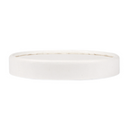 233.33-COPERCHIO TERRINA GELATI 240 ML 280 + 18 PE G/M2 Ø9,4 CM BIANCO CARTONE (50 u.)