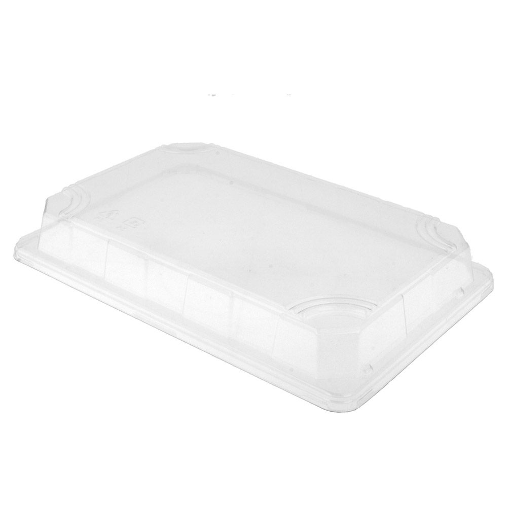 220.75-COPERCHIO PER CODICE 220.74   24x16x3 CM TRASPARENTE OPS (50 u.)