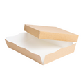 251.72-VASSOI + COPERCHIO 'THEPACK'  23x17x4,5 CM NATURALE CARTONE NANO-MICRO (50 u.)