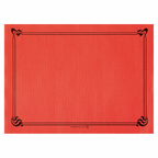 108.01-TOVAGLIETTE  48 G/M2 31x43 CM ROSSO CELLULOSA (500 u.)