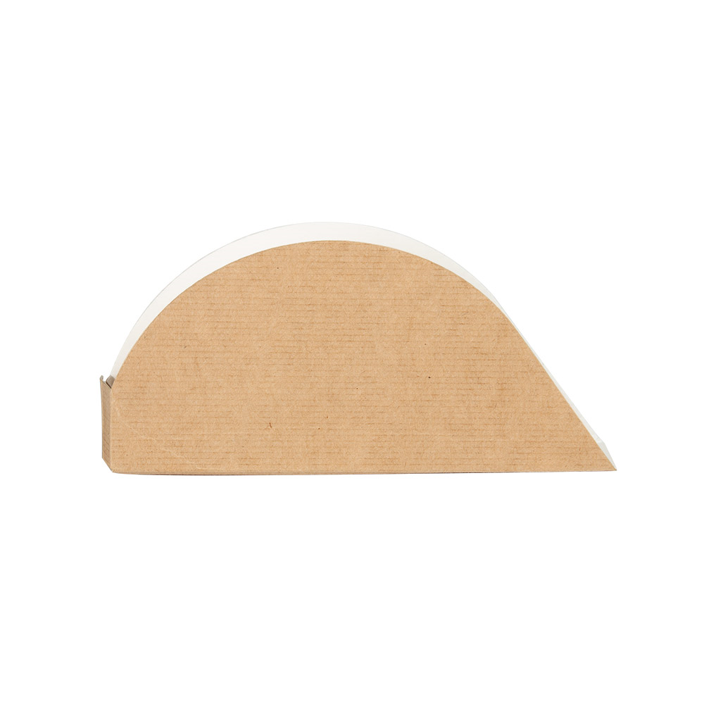 260.39-CONTENITORI TACOS 'THEPACK'  15x2x7 CM NATURALE CARTONE NANO-MICRO (200 u.)
