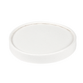 233.35-COPERCHIO TERRINA GELATI 300 ML 280 + 18 PE G/M2 Ø10 CM BIANCO CARTONE (50 u.)