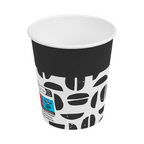 271.03-BICCHIERI BEVANDE CALDE 1 PARETE 'JAVA' 180 ML 260 + 18 PE G/M2 Ø7,2/5,3x7,8 CM BIANCO CARTONE (50 u.)