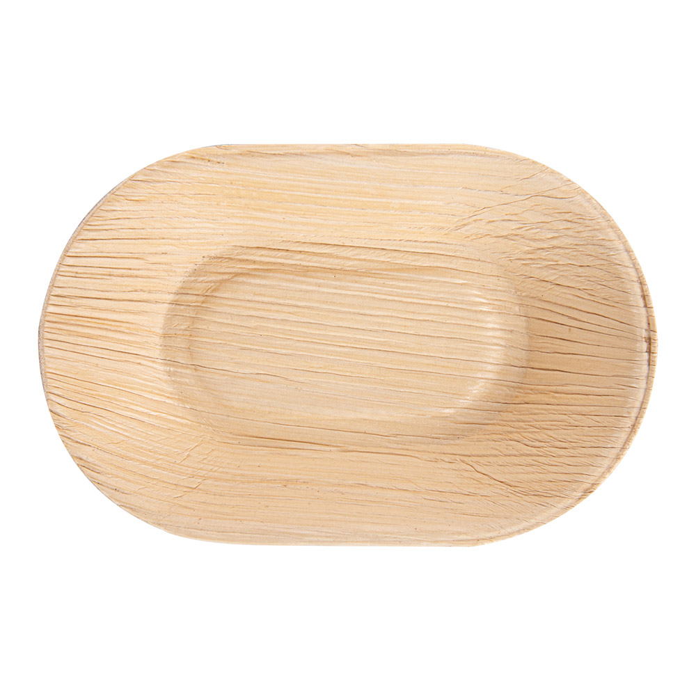 232.43-PIATTI 'ARECA'  11x7x2,5 CM NATURALE ARECA (25 u.)