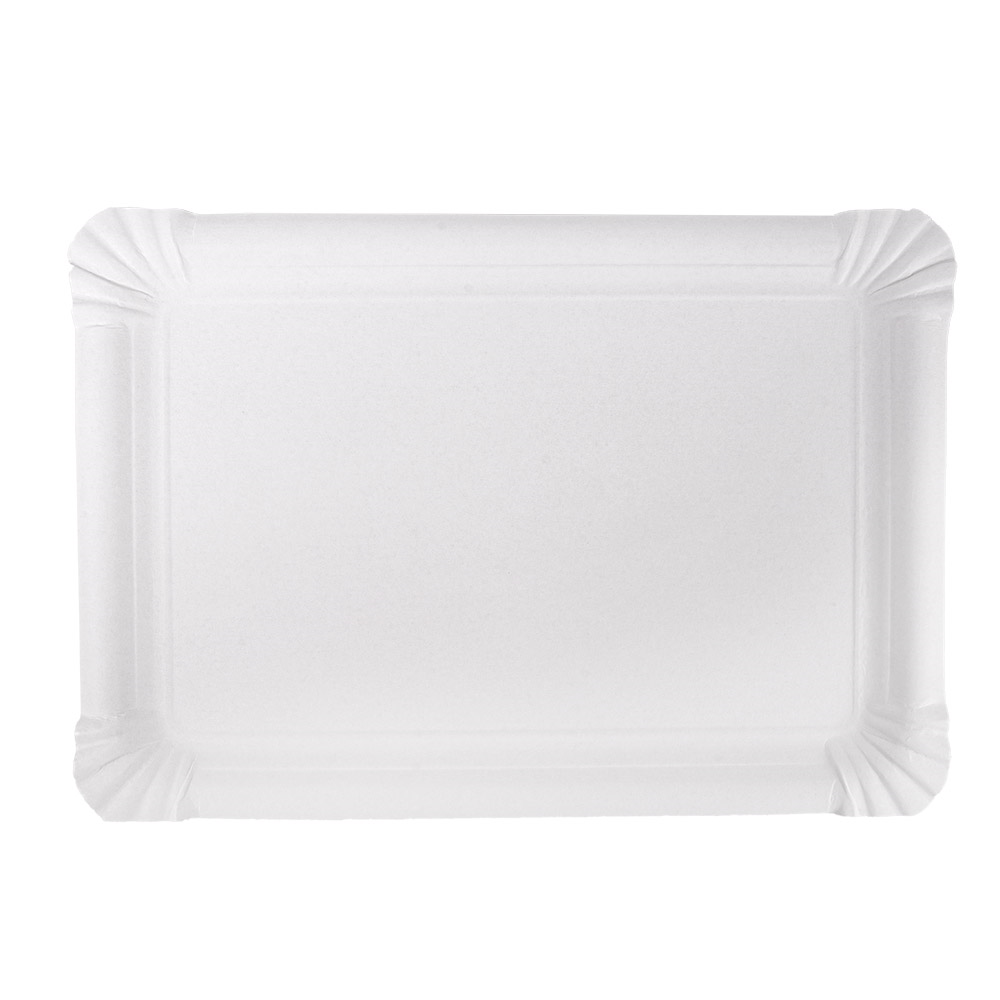 320.15-VASSOI PASTICCERIA - MEDI  400 G/M2 30x21 CM BIANCO CARTONE (125 u.)