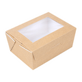 253.60-SCATOLE CON FINESTRA 'THEPACK' 500 ML 8,5x12x5,5 CM NATURALE CARTONE NANO-MICRO + OPP (50 u.)