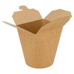 223.07-RICIPIENTI MULTIUSO PER MICROONDE 960 ML 275 + 25 PE G/M2 Ø9x10,8 CM NATURALE KRAFT (50 u.)