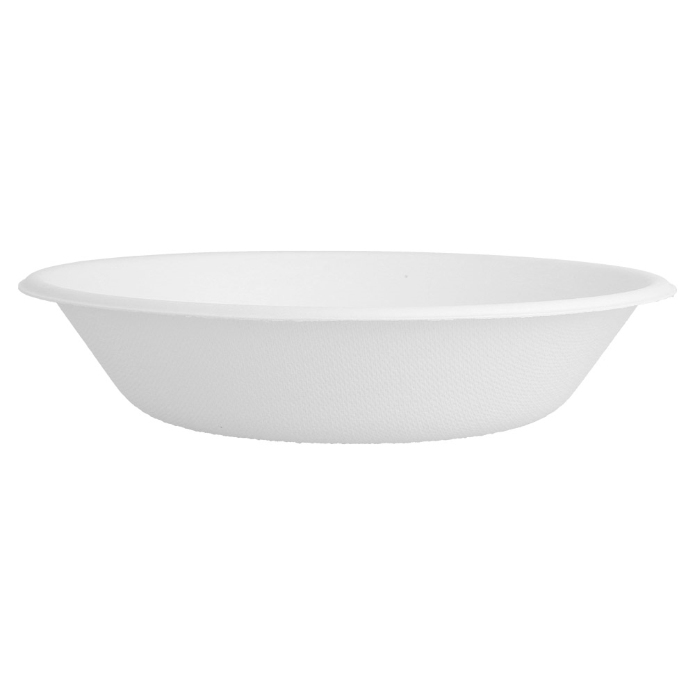 212.75-PIATTI FONDI 'BIONIC' 460 ML Ø 16x3,6 CM BIANCO BAGASSA (50 u.)