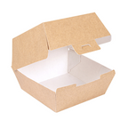 234.17-SCATOLE HAMBURGER 'THEPACK'  220 G/M2 14,4x13,6x9,2 CM (L+) NATURALE CARTONE NANO-MICRO (50 u.)