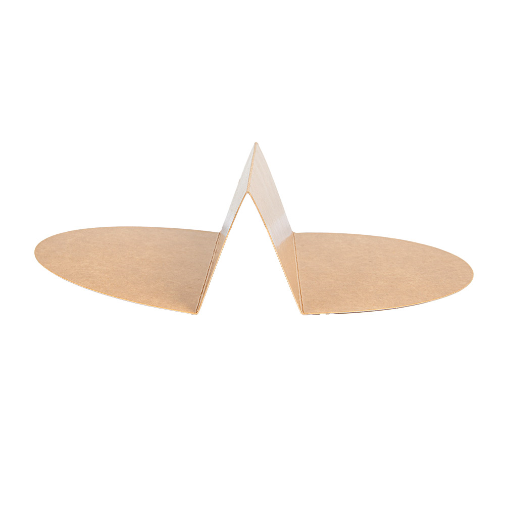 269.11-SEPARATORE 2 COMPARTIMENTI INSALATIERA 212.97  300 + 18 PE G/M2 Ø26,8/17,5x5,3 CM NATURALE KRAFT (100 u.)