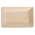 232.44-PIATTI 'ARECA'  20x13,5x2,5 CM NATURALE ARECA (25 u.)