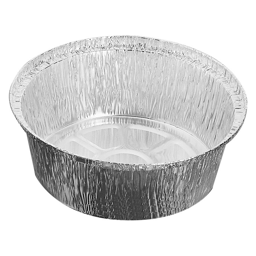 325.26-RECIPIENTE POLLI - PICCOLO  1440 ML Ø 20,7x5,7 CM ALLUMINIO (100 u.)