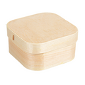 270.95-MINI SCATOLE CILINDRICHE TAPPO + CAPSULA WOOD  8x8x4 CM NATURALE LEGNO (10 u.)