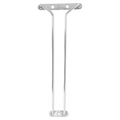 157.73-RACK PER COPPE   25 CM CROMATO ACCIAIO