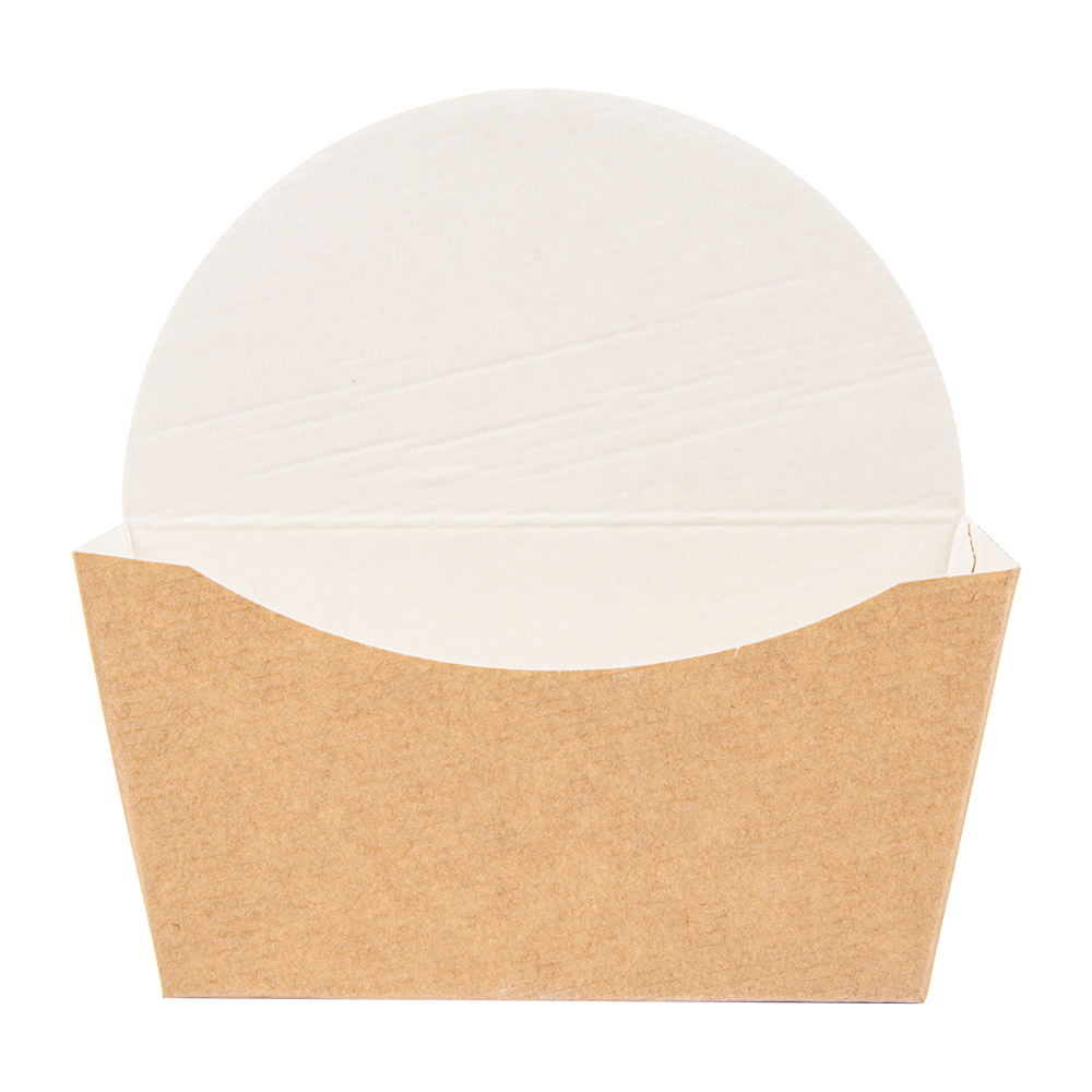 252.58-SCATOLINA BAGEL SCOOP 'THEPACK'  12x4,5x12 CM MARRONE CARTONE NANO-MICRO (100 u.)