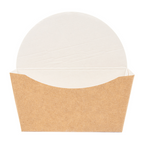 252.58-SCATOLINA BAGEL SCOOP 'THEPACK'  12x4,5x12 CM MARRONE CARTONE NANO-MICRO (100 u.)