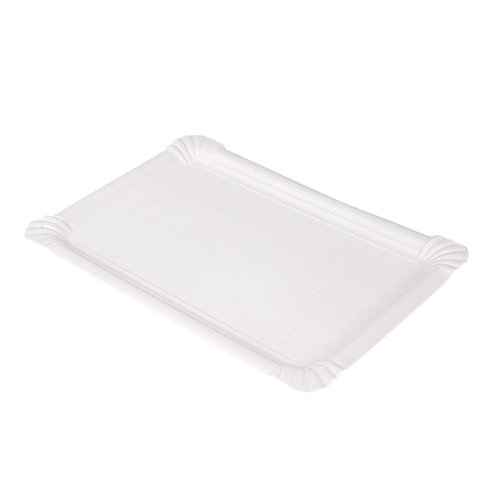 320.15-VASSOI PASTICCERIA - MEDI  400 G/M2 30x21 CM BIANCO CARTONE (125 u.)