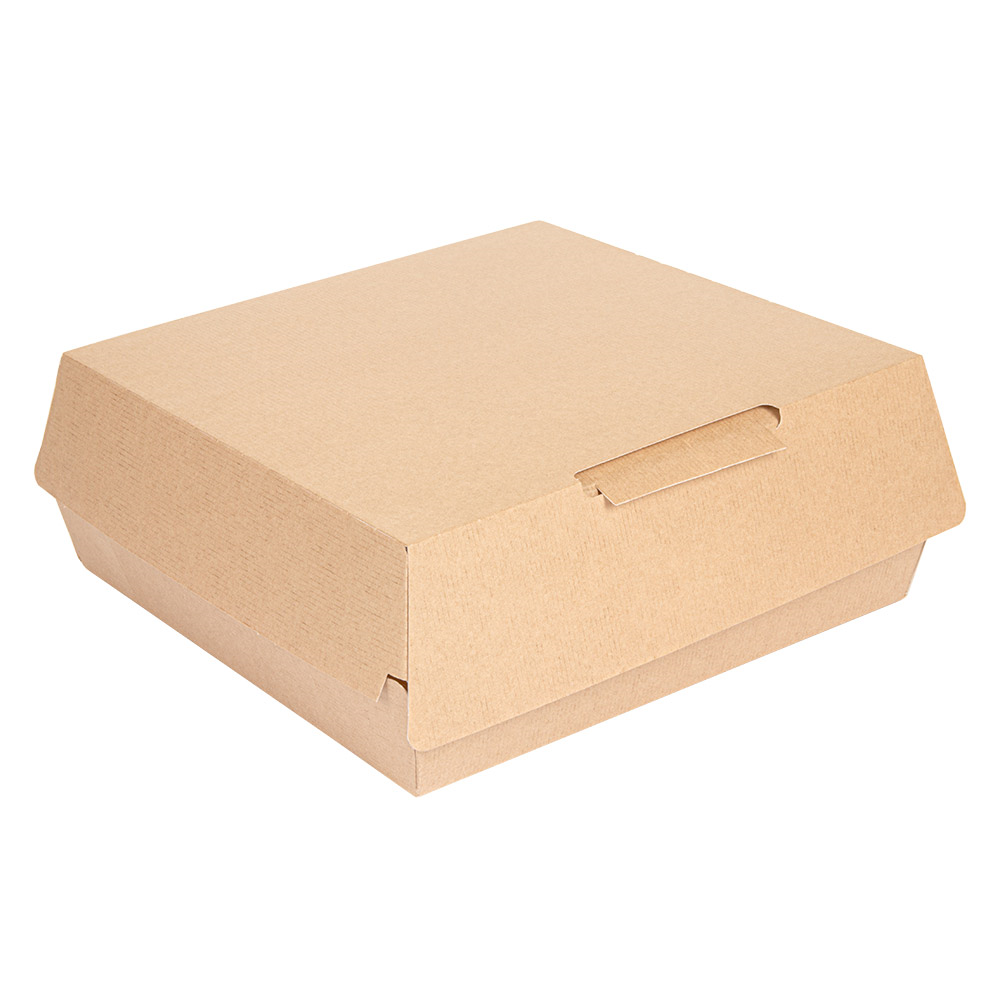 234.34-SCATOLE "LARGE LUNCH BOX" THEPACK  23,5x24x8,7 CM NATURALE CARTONE NANO-MICRO (50 u.)