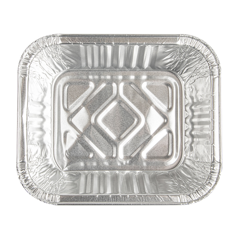 135.37-VASCHETTA RETTANGOLARE  490 ML 15x12,5x4,4 CM ALLUMINIO (100 u.)