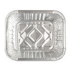 135.37-VASCHETTA RETTANGOLARE  490 ML 15x12,5x4,4 CM ALLUMINIO (100 u.)