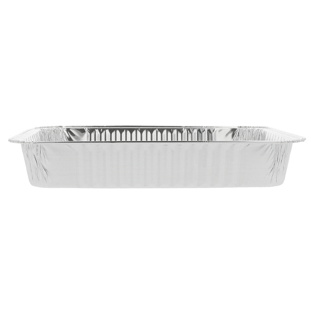 135.47-CONTENITORE RETTANGOLARE  1190 ML 22,7x17,7x3,6 CM ALLUMINIO (100 u.)