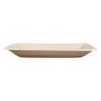 232.44-PIATTI 'ARECA'  20x13,5x2,5 CM NATURALE ARECA (25 u.)