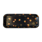 268.85-RECIPIENTI PER "SUSHI"  20PE + 280 +16PE G/M2 22,1x9,1x2,4 CM NERO KRAFT (50 u.)