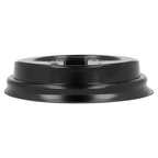 179.13-COPERCHIO ALTO PER BICCHIERI 120 ML  NERO PS (100 u.)