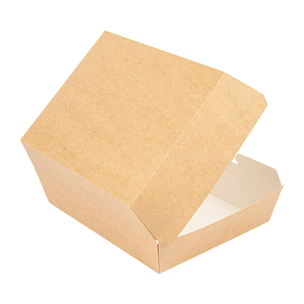 234.31-SCATOLE "LUNCH BOX B" 'THEPACK'  22,5x17x8,5 CM NATURALE CARTONE NANO-MICRO (50 u.)