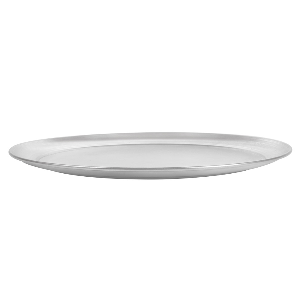 147.87-PIATTO PIANO PIZZA  Ø 28 CM ARGENTO ALLUMINIO