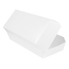 234.29-SCATOLE "PANINI" 'THEPACK'  26,5x12,2x7 CM BIANCO CARTONE NANO-MICRO (50 u.)
