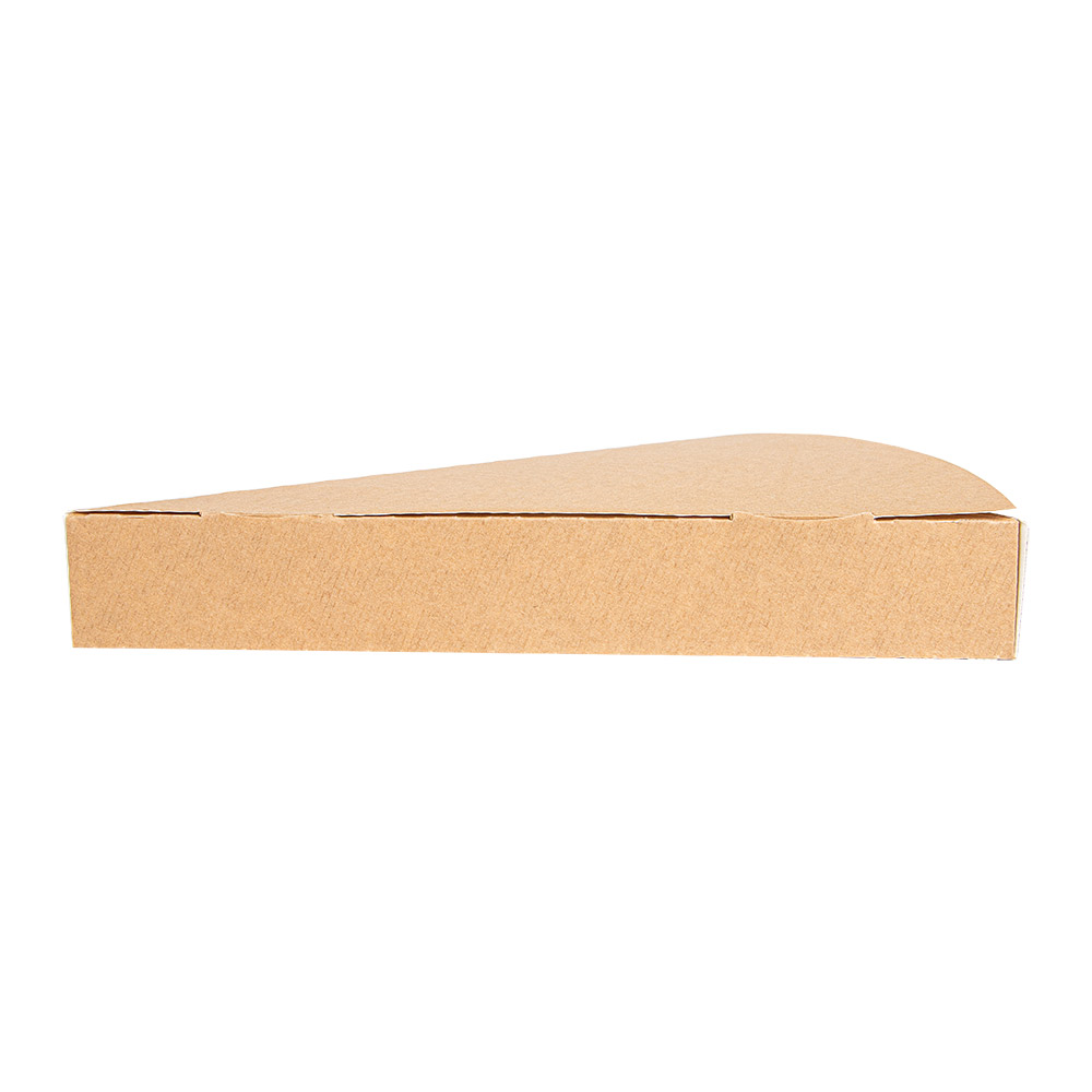 234.76-CONTENITORI TRIANGOLARE PIZZA 'THEPACK'  18x23x3 CM NATURALE CARTONE NANO-MICRO (100 u.)