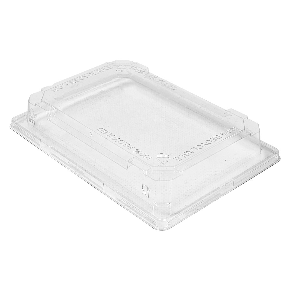 267.95-COPERCHI PER CODICE 267.94   19x13,4x3 CM TRASPARENTE RPET (176 u.)