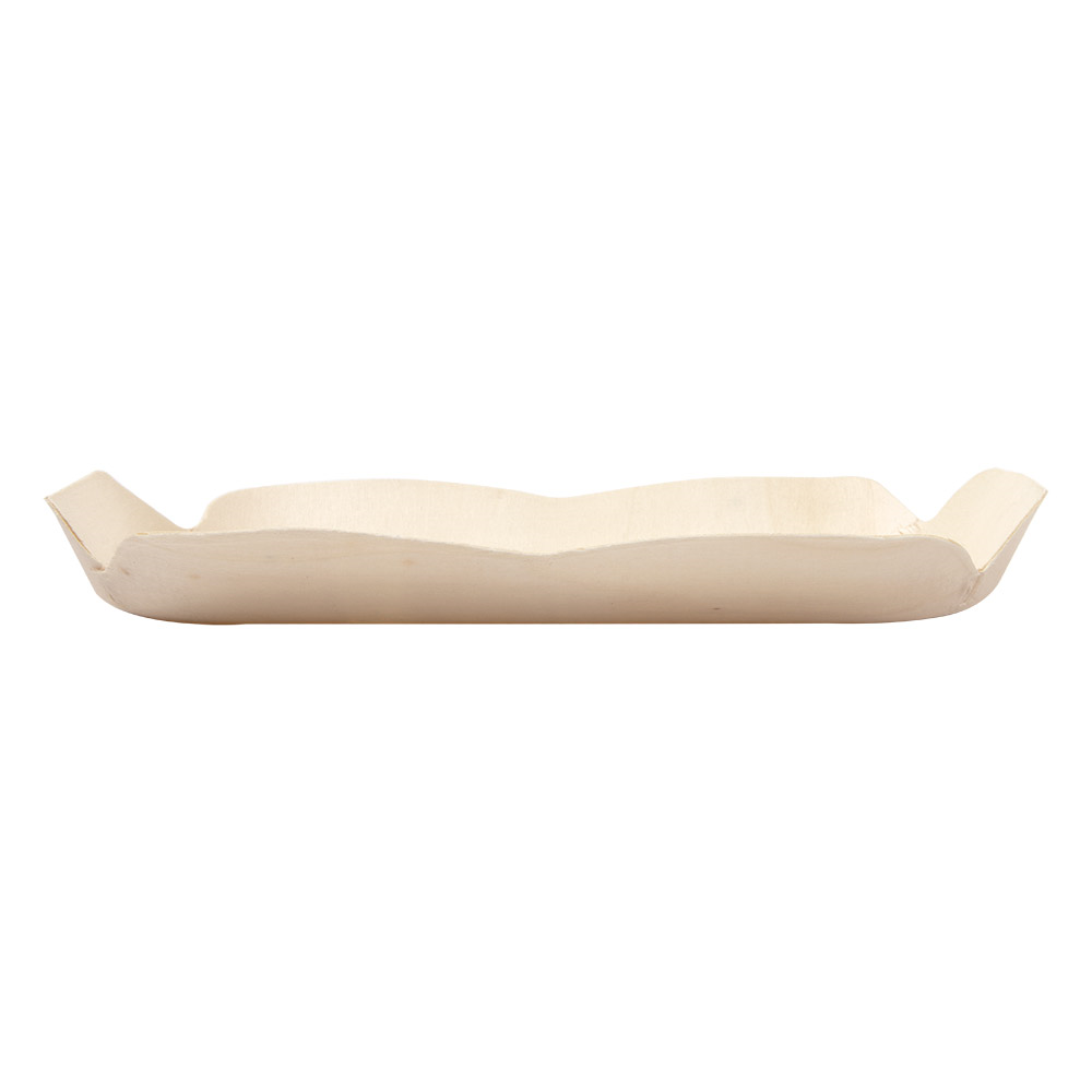 228.45-BARCHETTE RETTANGOLARI 'WOOD'  16,5x11x2 CM NATURALE LEGNO (50 u.)