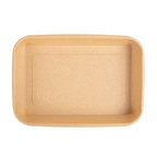 268.86-RECIPIENTI PER "SUSHI"  20PE + 280 +16PE G/M2 16,5x11,5x2,4 CM NATURALE KRAFT (50 u.)