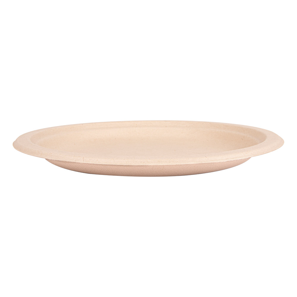 149.15-PIATTI 'BIONIC'  Ø 23x2 CM NATURALE BAGASSA (50 u.)