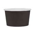 272.60-TERRINA PICCOLA 50 ML (1,6 oz) 210 + 18 PE G/M2 Ø6/5x3,1 CM NERO CARTONE (50 u.)