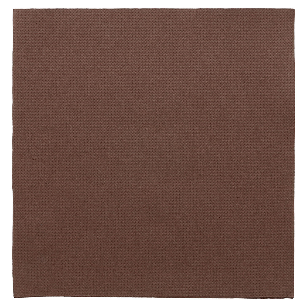 133.84-TOVAGLIOLI ECOLABEL 'DOUBLE POINT' 18 G/M2 39x39 CM CIOCCOLATO TISSUE (50 u.)